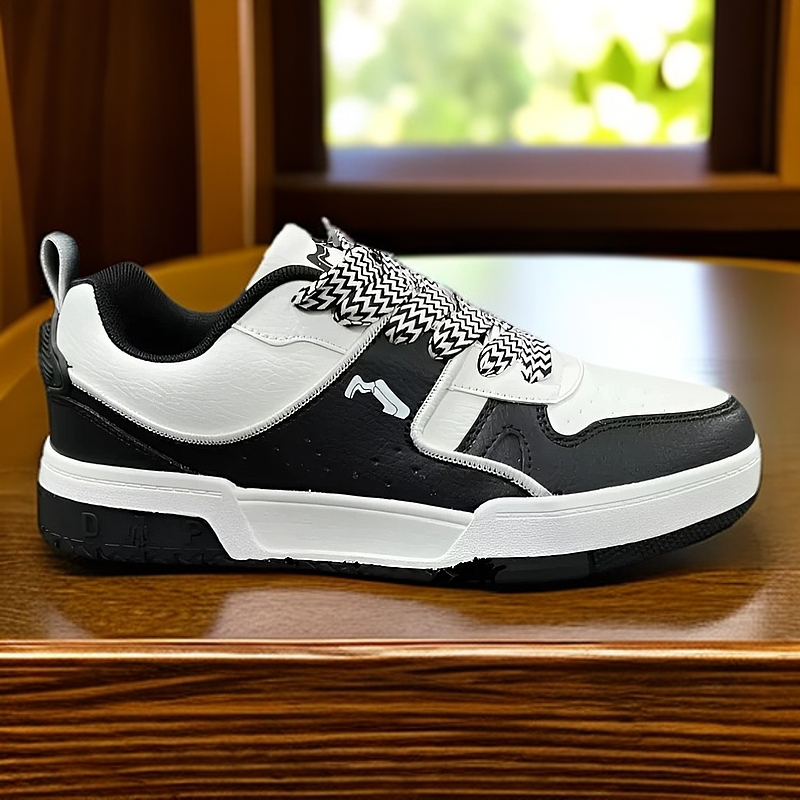 男女款春季时尚百搭舒适平底低帮潮流耐磨韩版休闲厚底滑板鞋5588