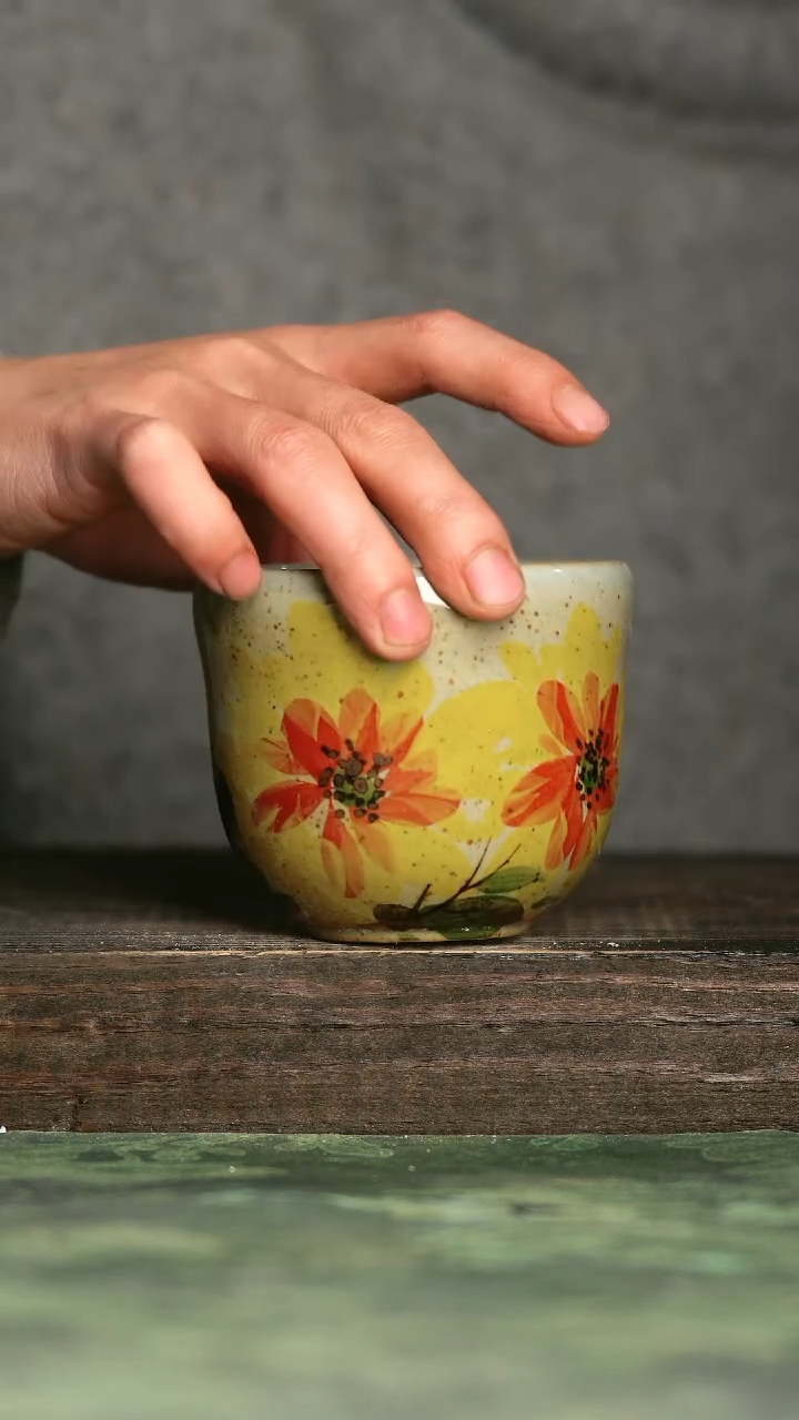 【闪购商品】青诗集手工手绘瓷器