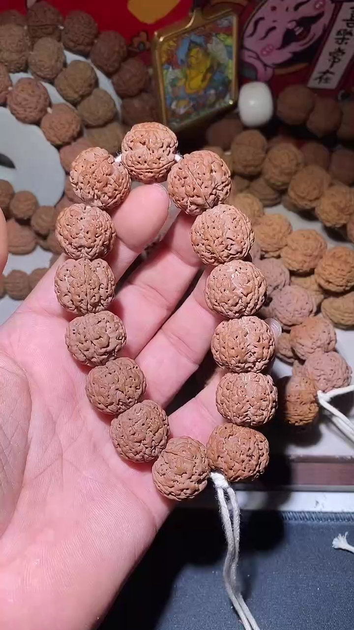 【闪购商品】金刚菩提手串平头针孔满肉五星蜂王20