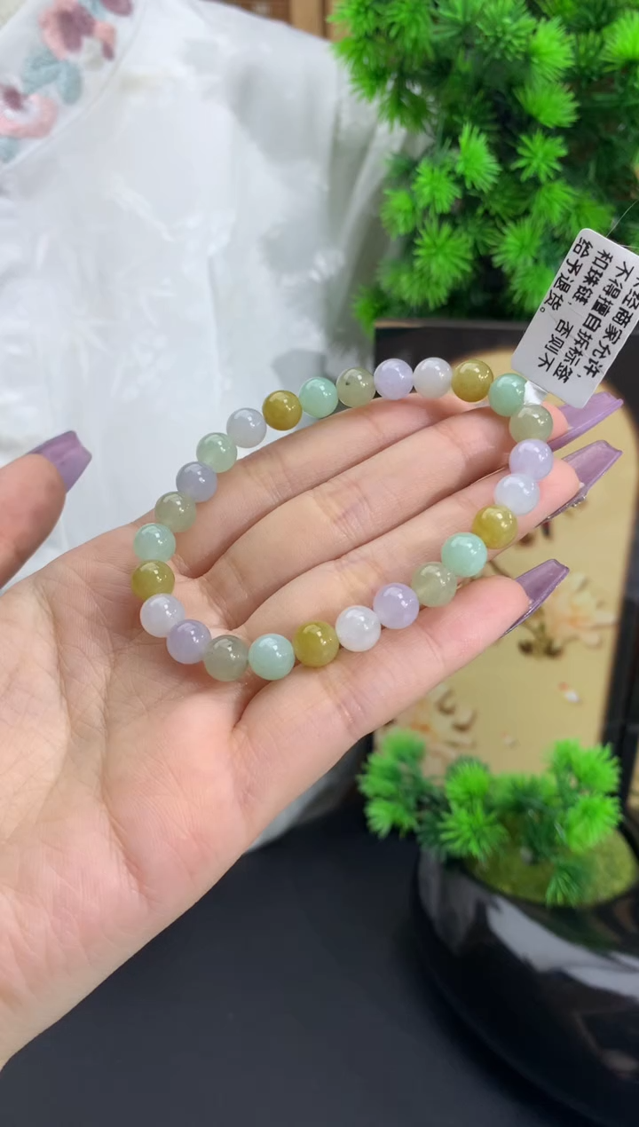 【闪购商品】未镶嵌翡翠手链卡7.1mm