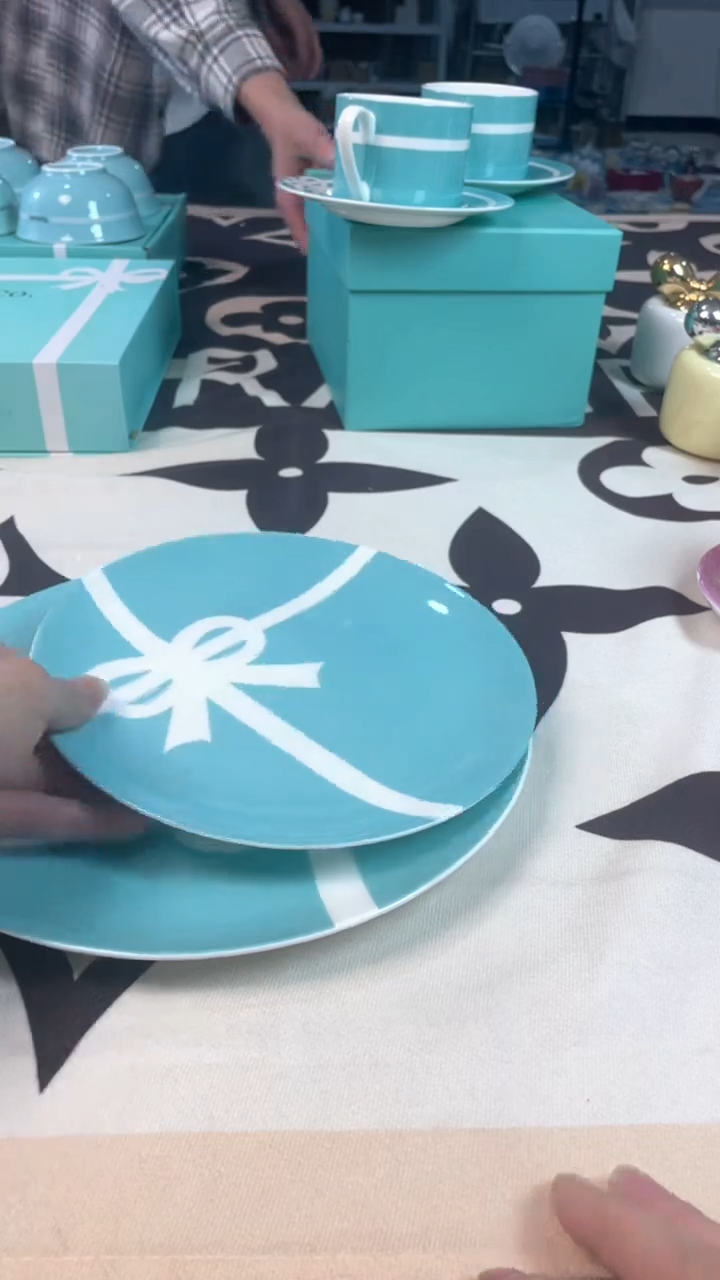 瓷片礼品咖啡杯放漏 全场包邮