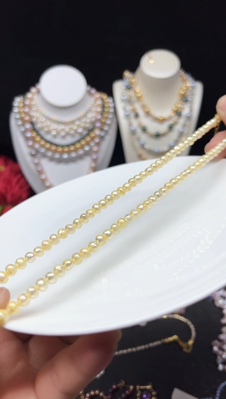 【闪购商品】淡水珍珠颈饰未镶嵌多人