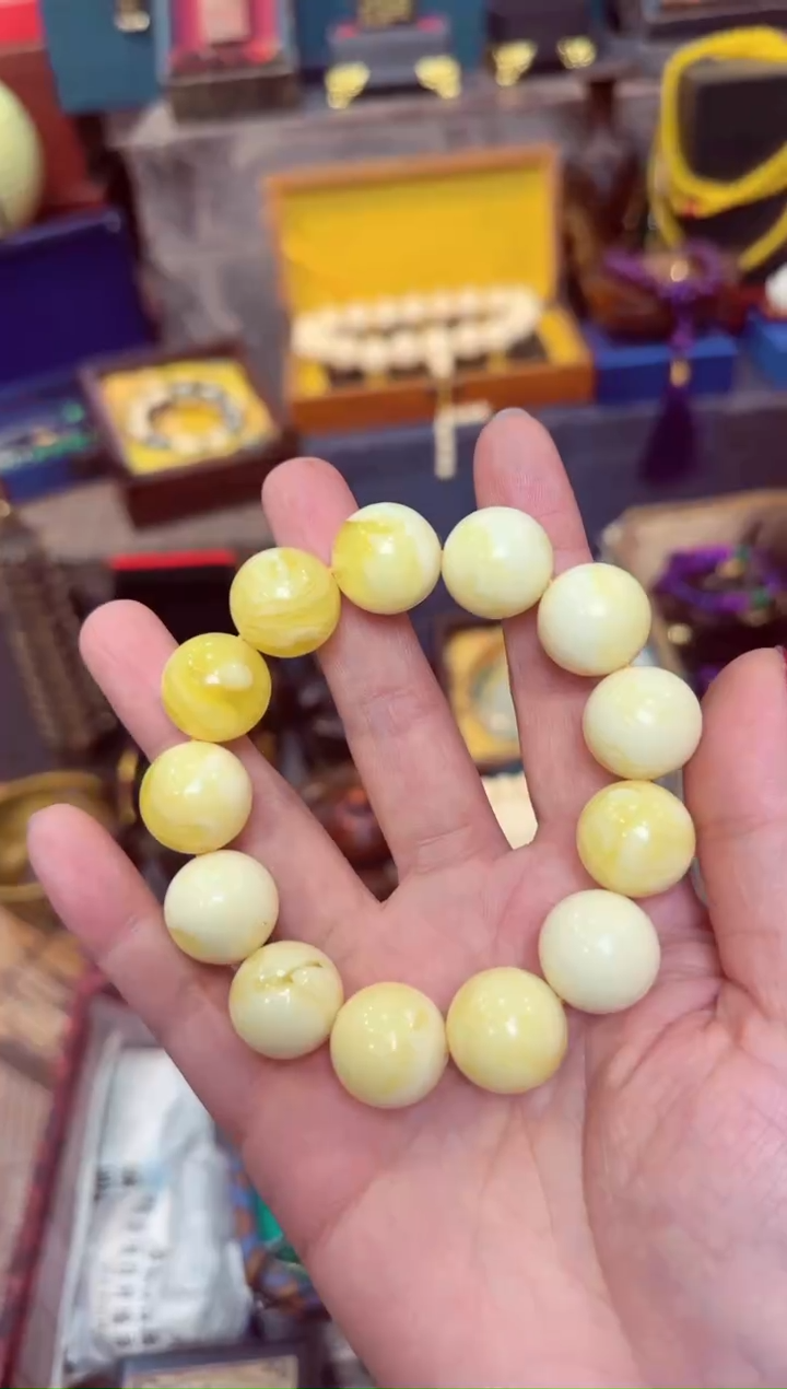 【闪购商品】蜜蜡手串未镶嵌