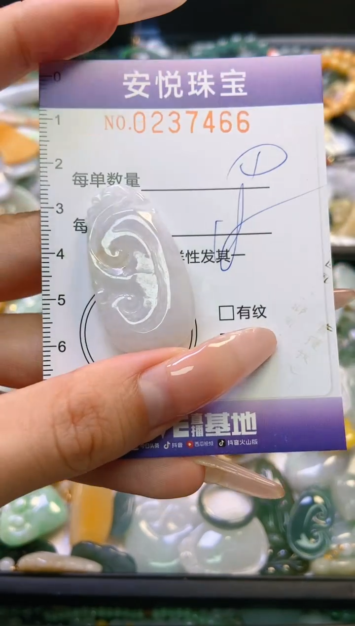 翡翠未镶嵌颈饰闪购0237466