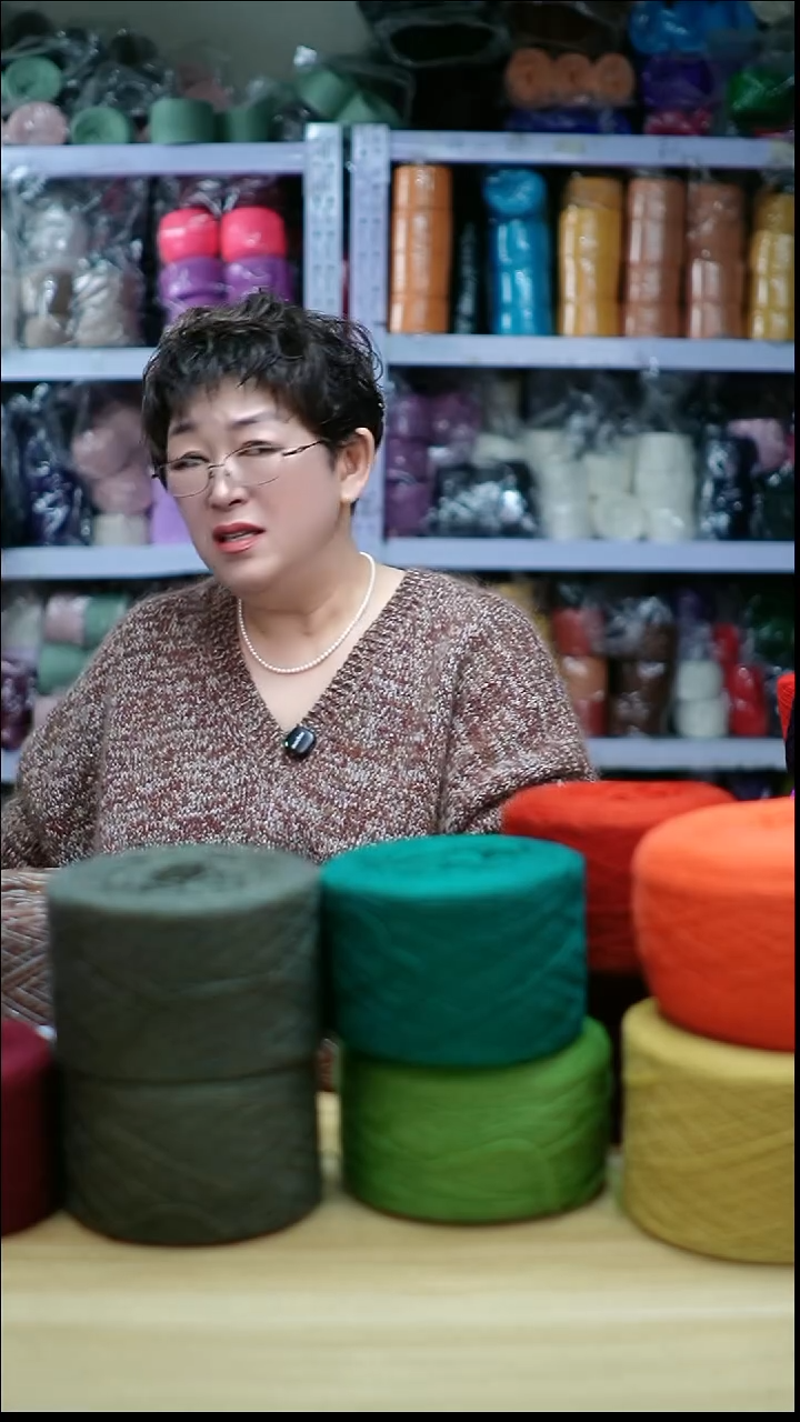 羊绒欢姐手编线A474