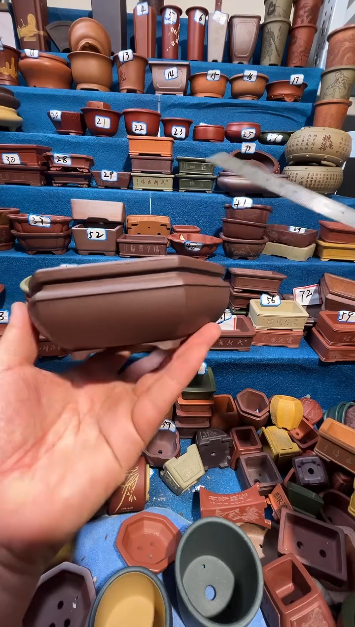 【闪购商品】紫砂紫砂花盆12*4