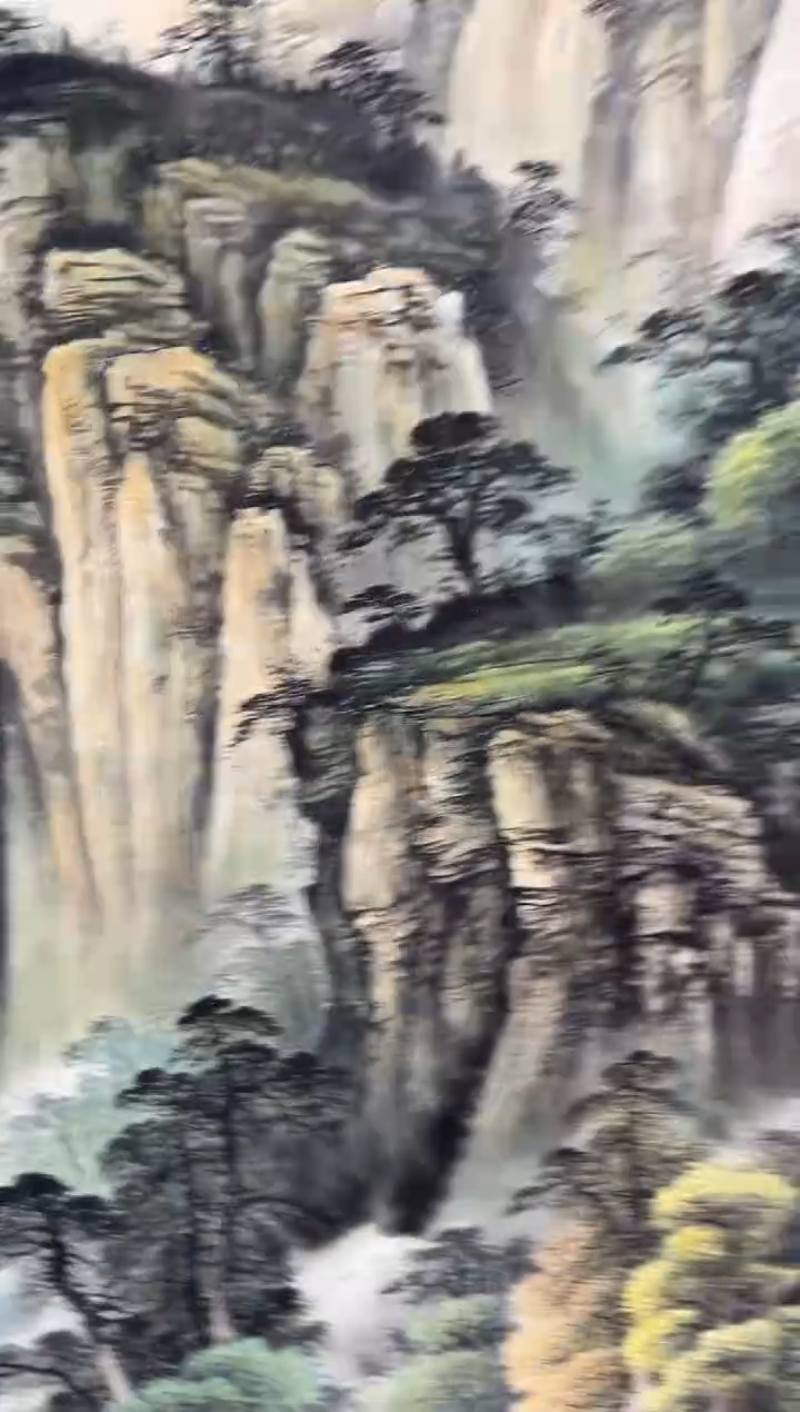 国画刘立荣亲笔绘画手绘作品D4