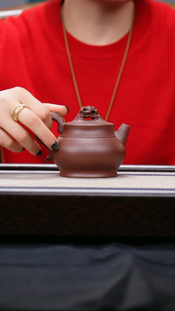 【闪购商品】紫砂茶壶云根料 老紫泥  寻香壶