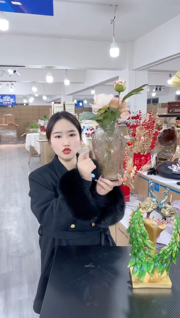 【闪购商品】琉璃昕洋花器K-品46