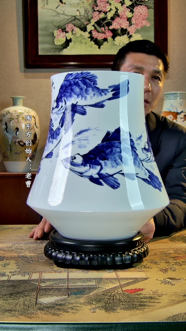 【闪购商品】其他景德镇陶东方陶瓷艺术作品花瓶瓷板画摆件