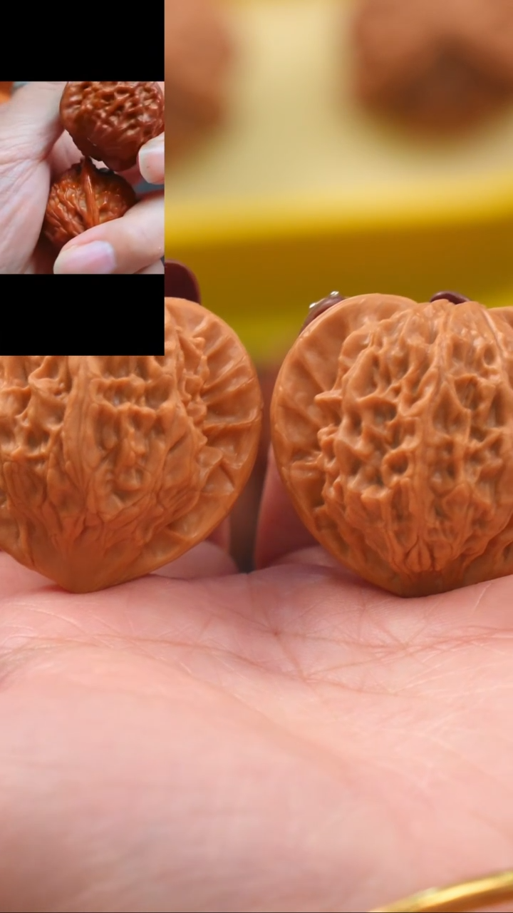 【闪购商品】文玩核桃吊坠39七步沟公子帽