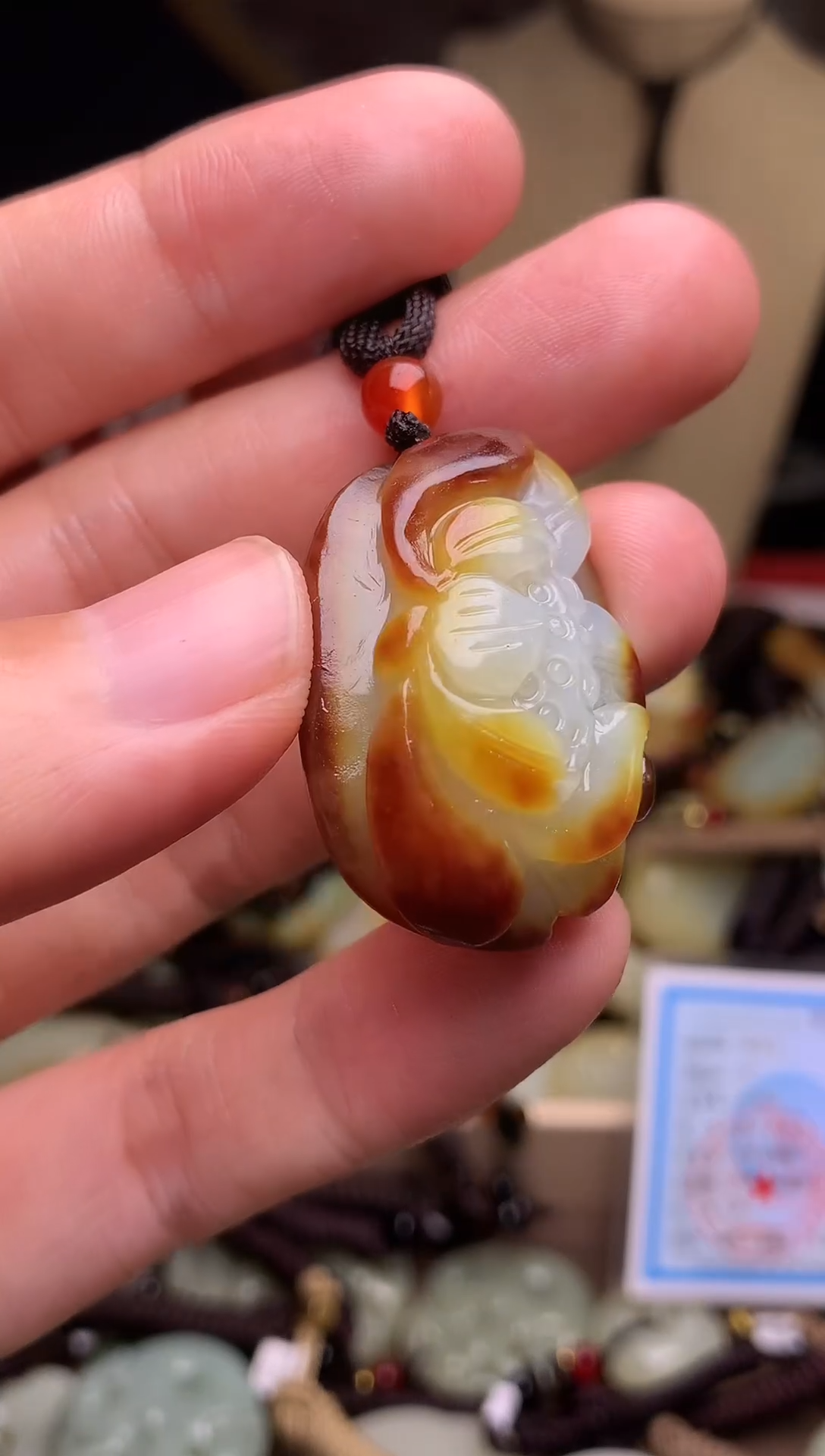 颈饰未镶嵌和田玉新疆料青海料清水和田玉吊坠