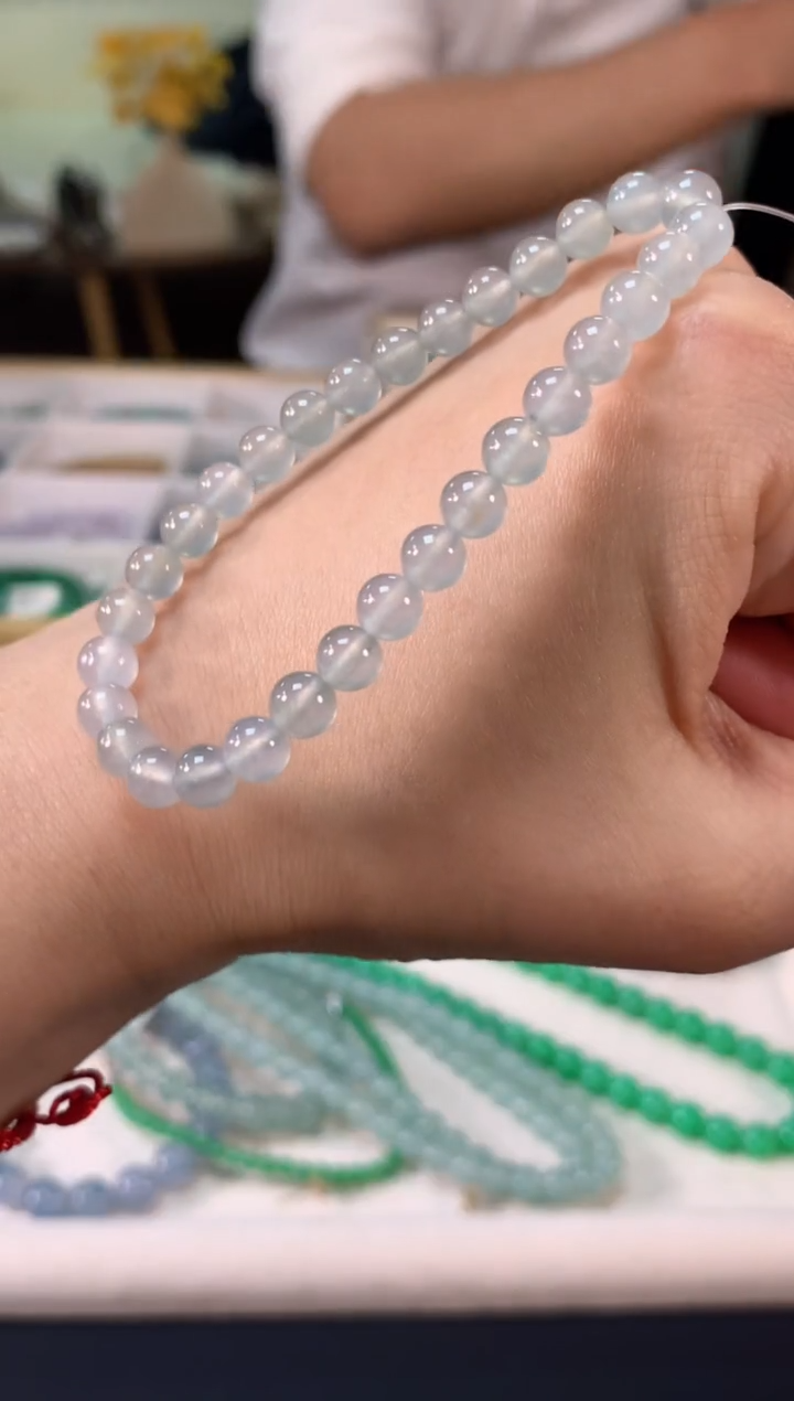 【闪购商品】翡翠手链未镶嵌A330|3500