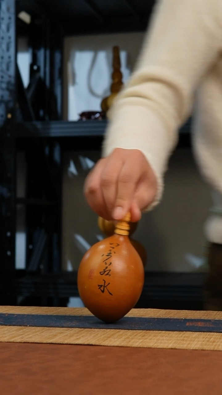 246号 天然热水酒葫芦 一物一拍（有瑕介意勿拍）