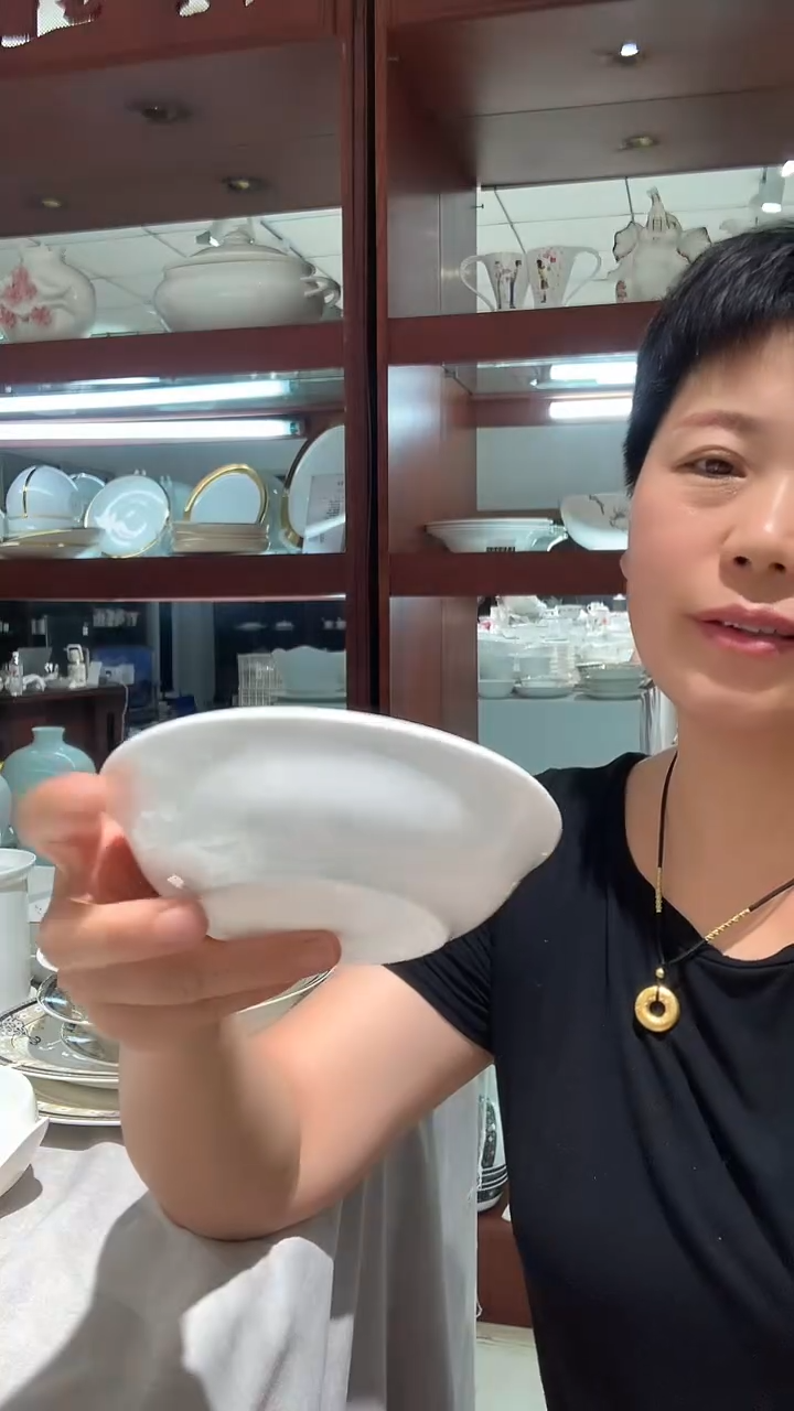 5.5英寸浅汤碗2个白瓷