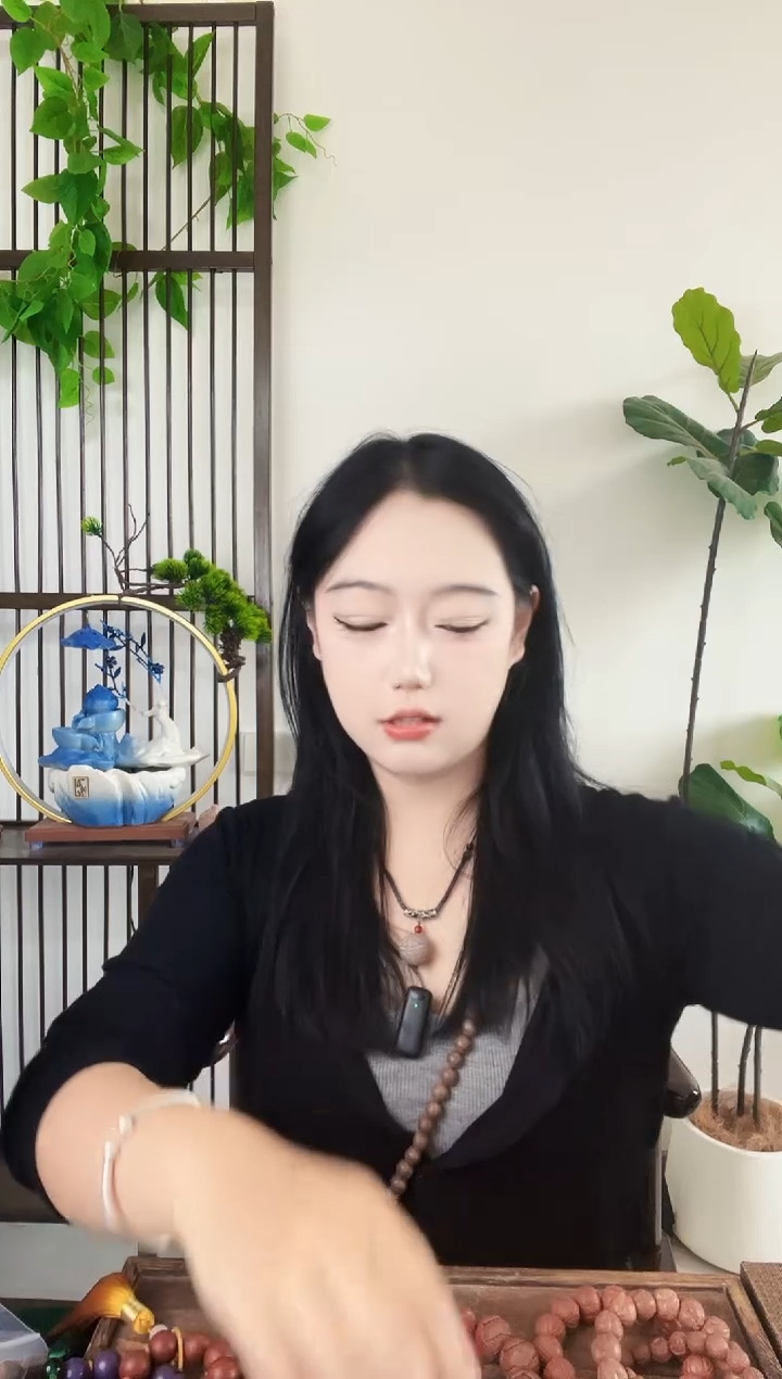 泥塑【桂花木犀手串】古法合香