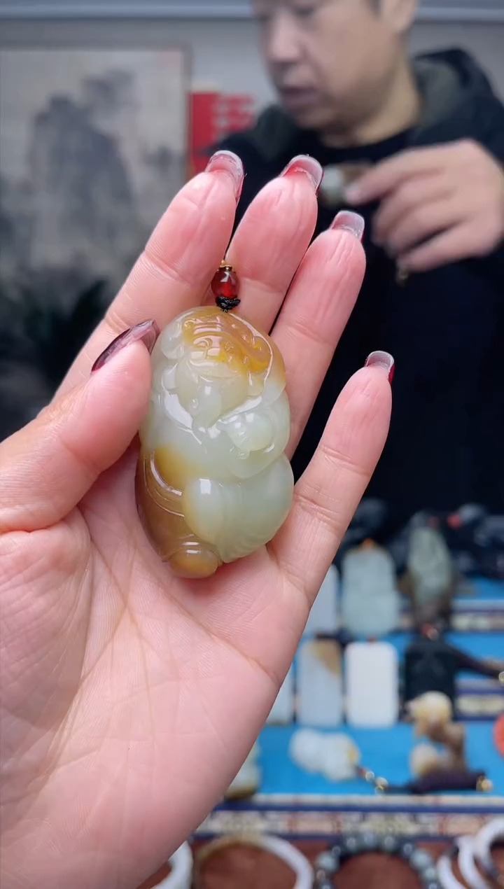 【闪购商品】和田玉挂件未镶嵌1