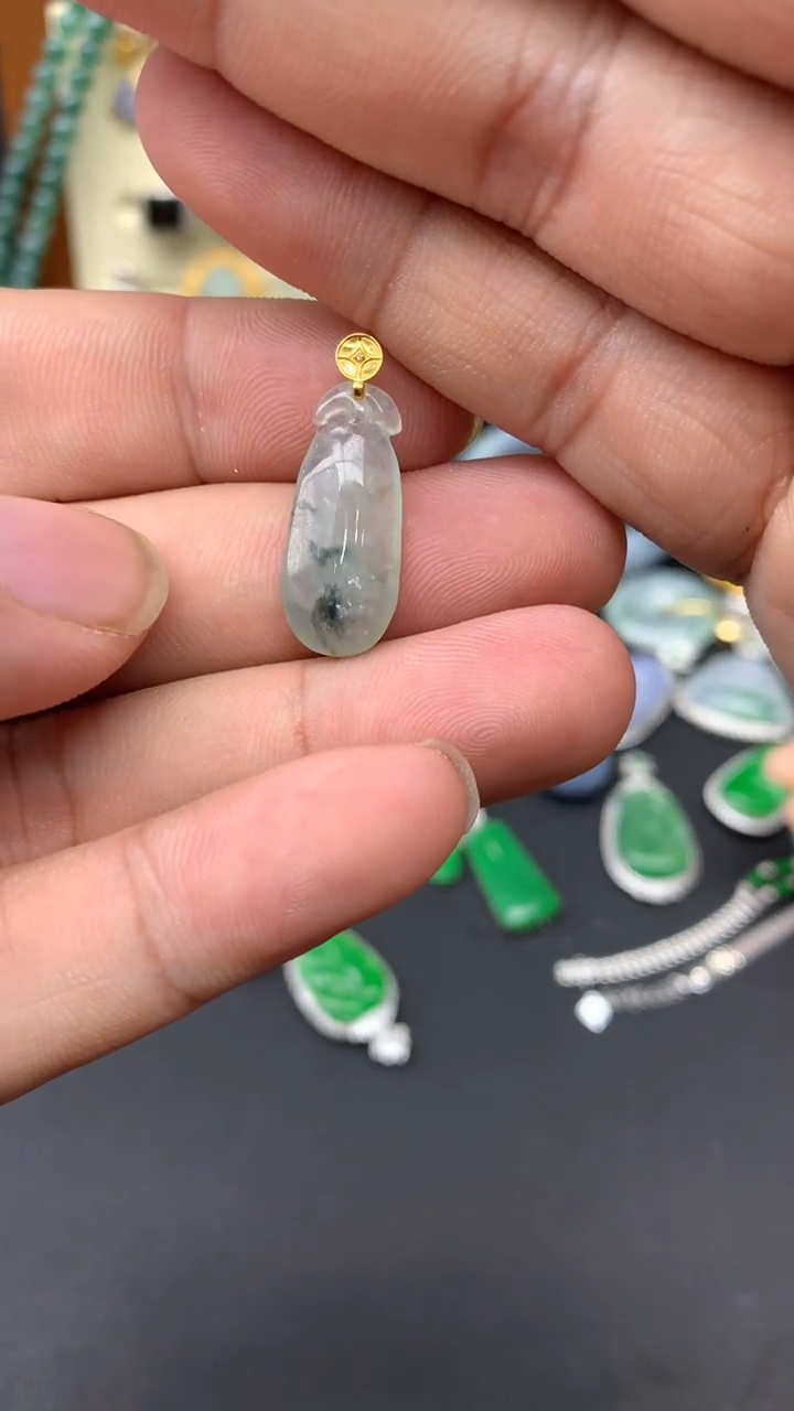【闪购商品】翡翠颈饰未镶嵌56-天然翡翠