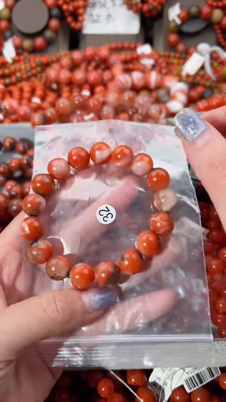 【闪购商品】南红玛瑙手串未镶嵌12