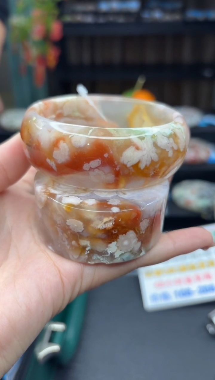 【闪购商品】石英质玉手镯未镶嵌165（62圈赠送镯心）