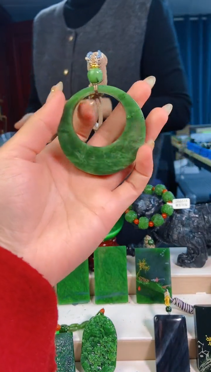 【闪购商品】和田玉未镶嵌挂件1