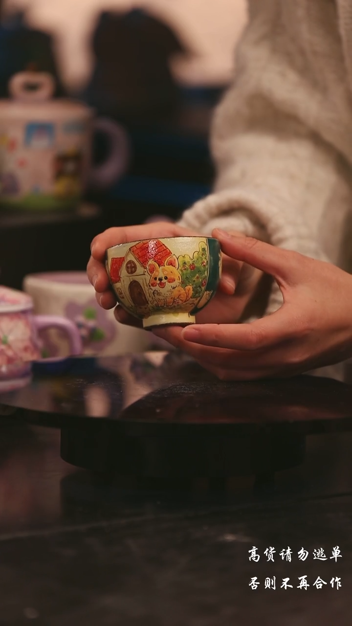 陶瓷景德镇可爱设计师款陶瓷 