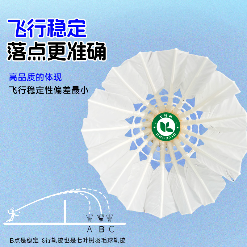 飞行稳定耐打训练家用批发练习学生党娱乐高弹耐打训练用球羽毛球