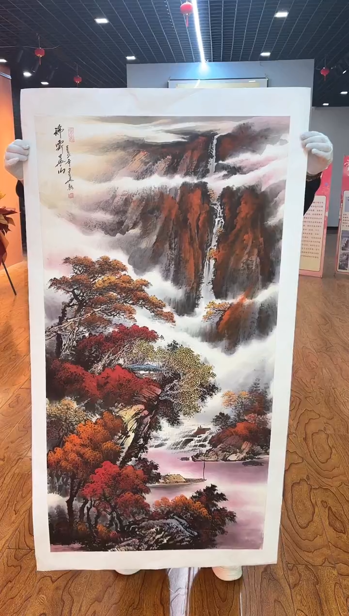 【闪购商品】国画周建真老师绘画作品5-45