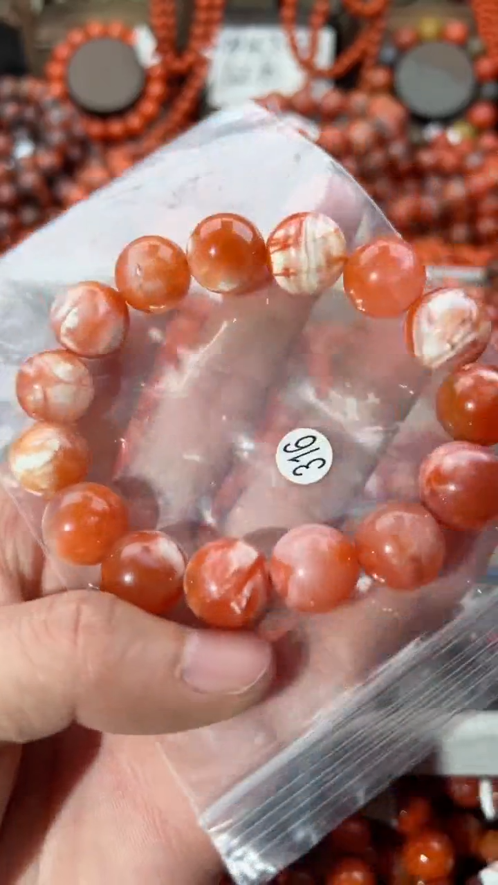 【闪购商品】南红玛瑙手串未镶嵌14