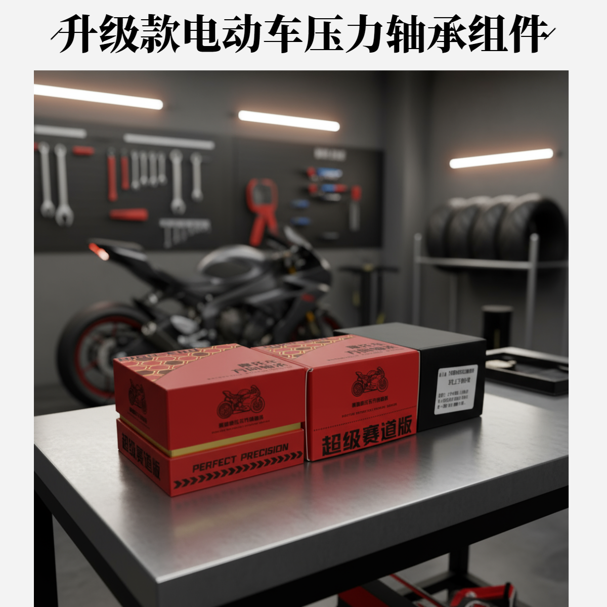 升级款电动车压力轴承组件