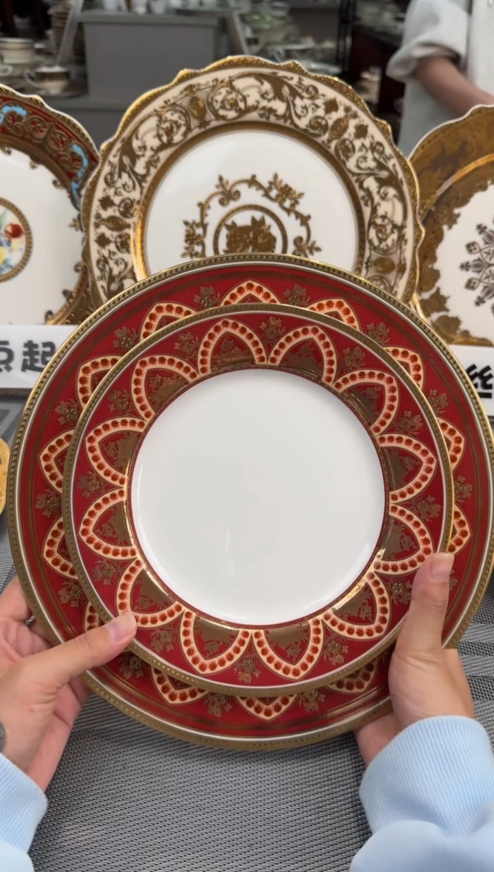 【闪购商品】瓷片10.5+8英寸大小盘福利款