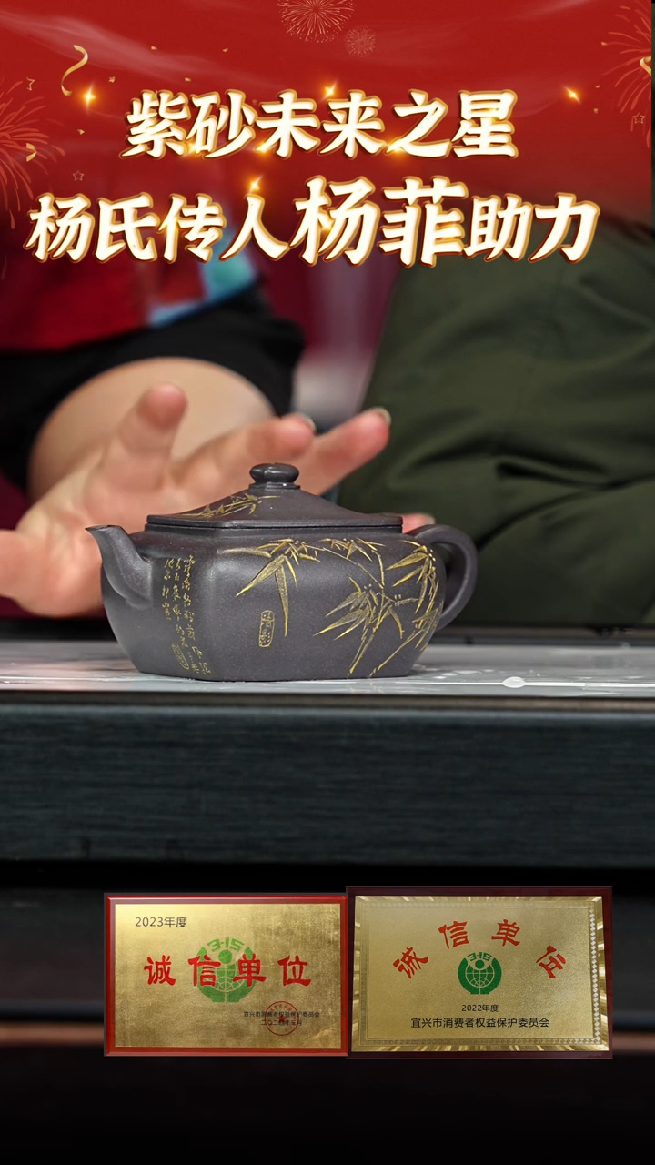 【闪购商品】紫砂茶壶66 杨菲老师专场  蠡墅天青