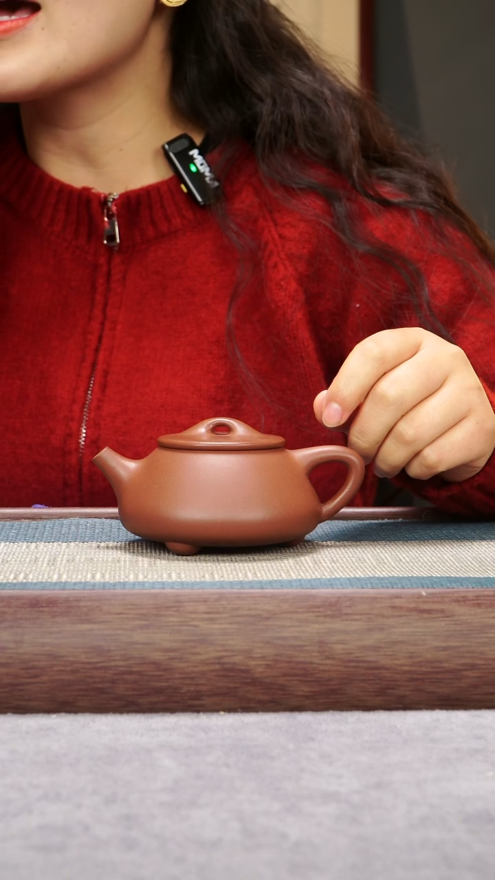 茶壶紫砂紫泥景舟石瓢