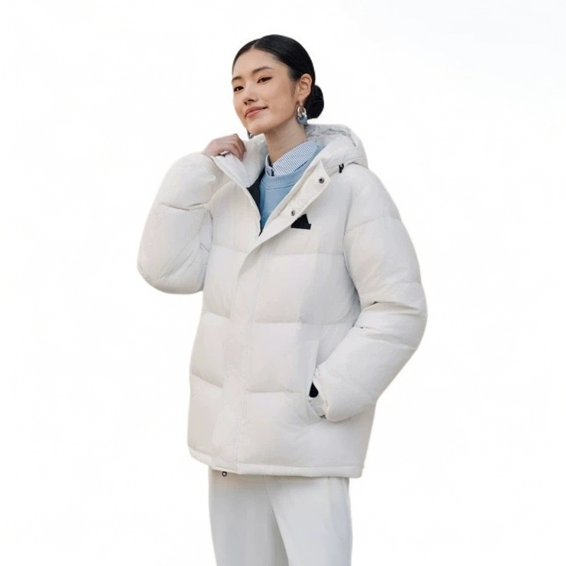 adidas/阿迪达斯男女装 舒适百搭保暖休闲运动连帽羽绒服KF6750