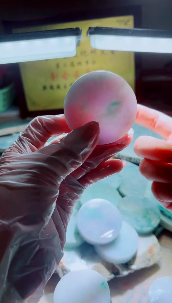 翡翠挂件未镶嵌A货曹璀878