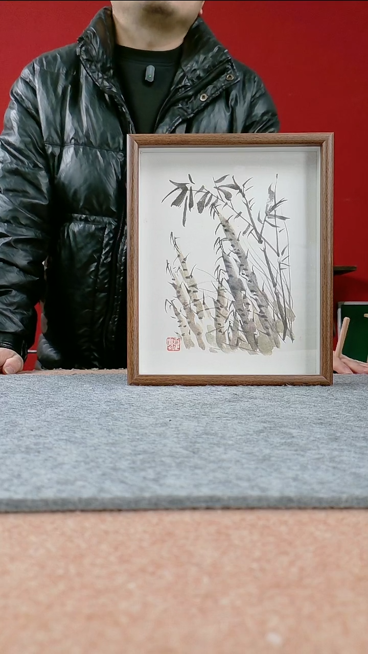 国画书协美协老师作品-22*27微瑕