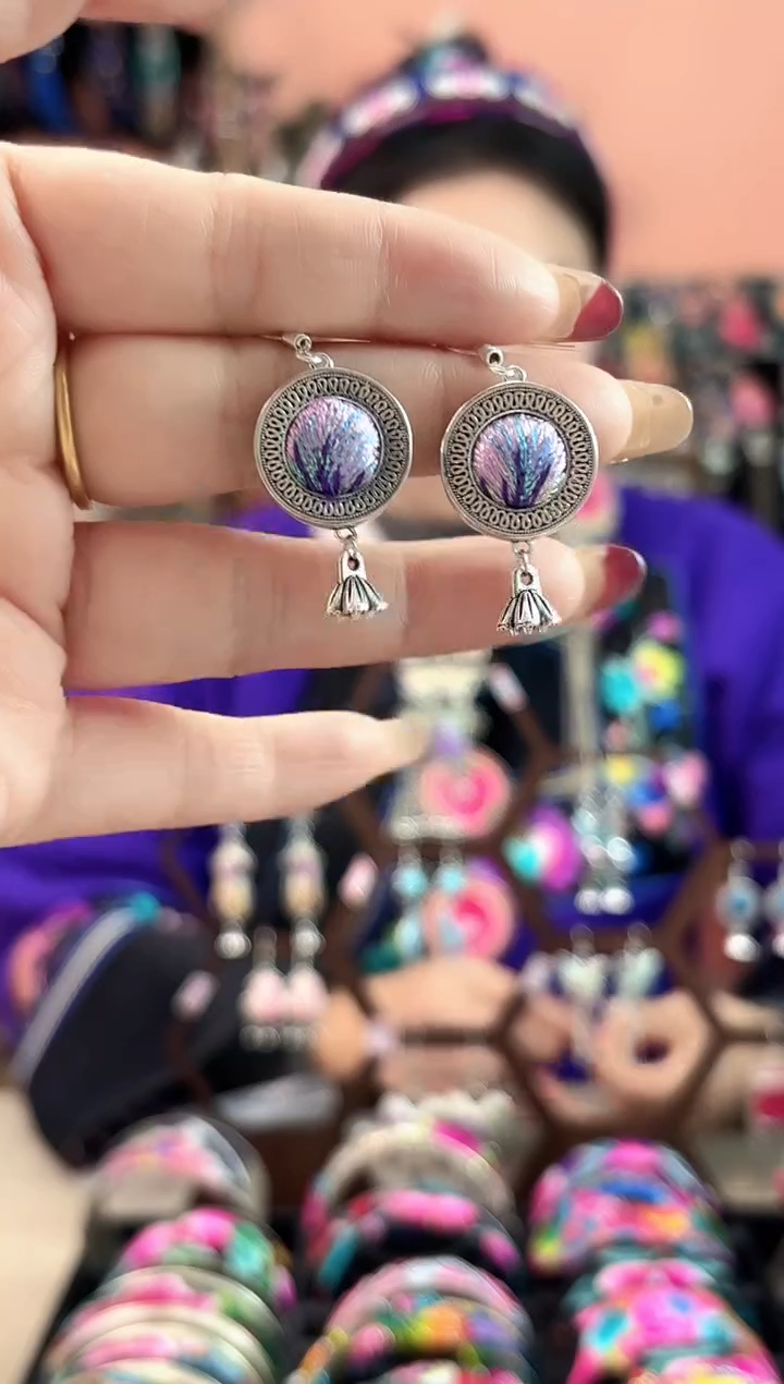 艺枝独绣手工饰品90