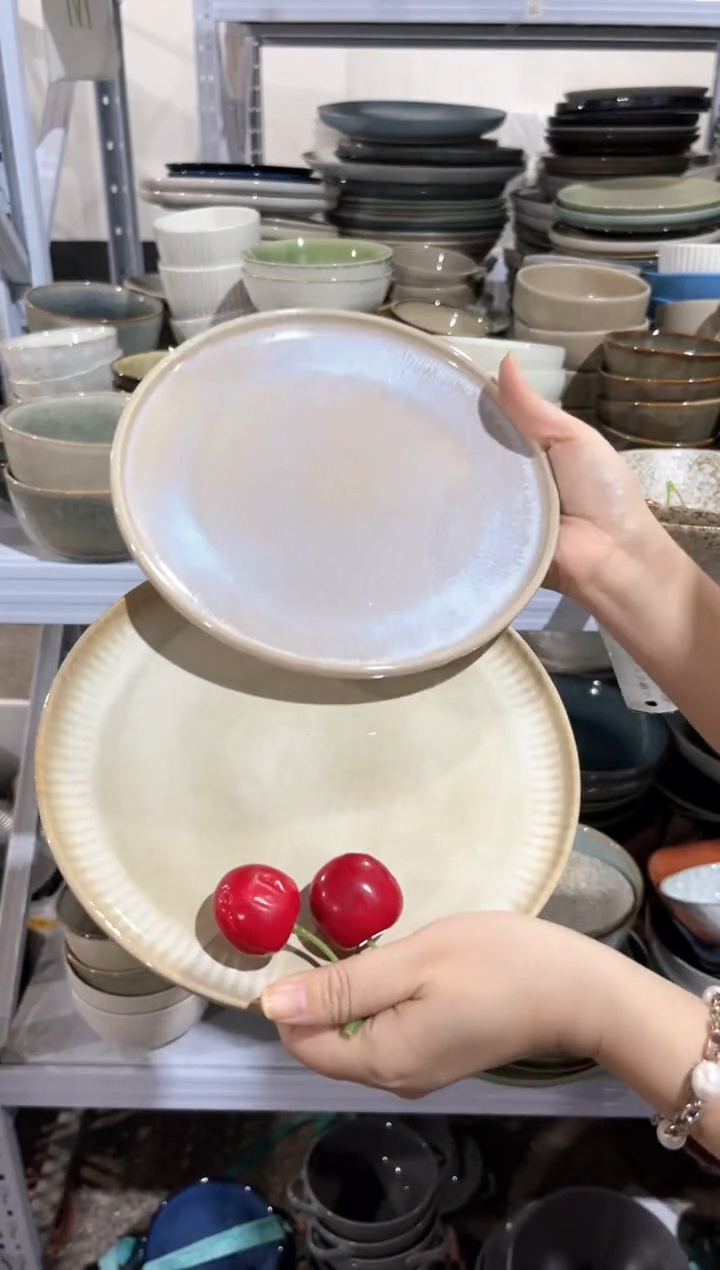 【闪购商品】瓷片外贸尾货瑕疵满20包邮X2 小盘组合