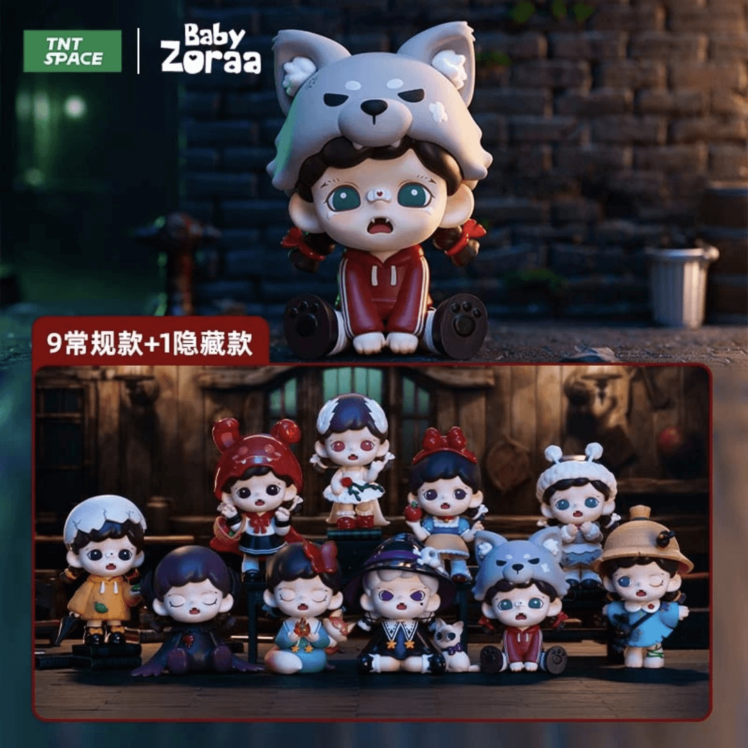 【直播拆盒】TNT Zoraa2代不能说的秘密系列潮玩盲盒
