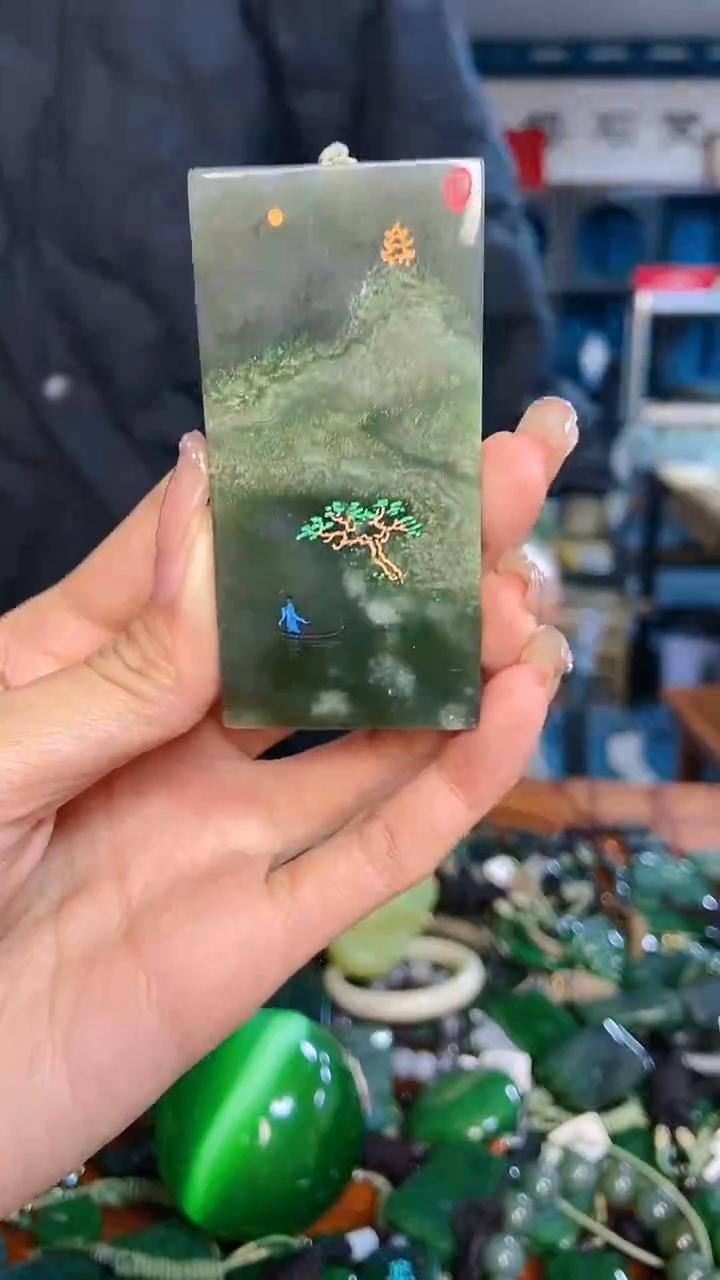 未镶嵌和田玉挂件1