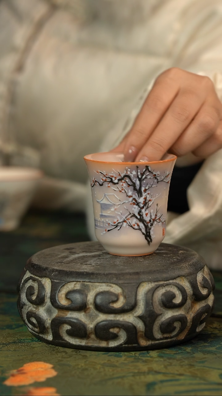 【闪购商品】初六好物分享@@猪头冻雪景杯