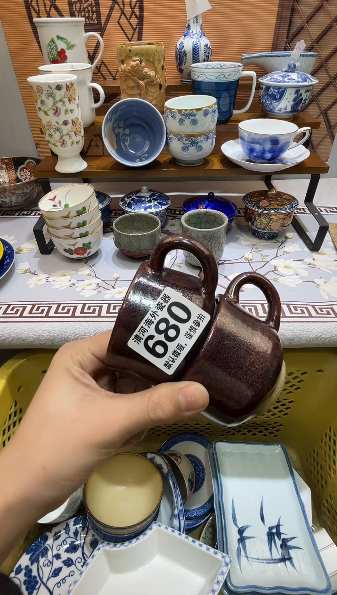 摆件王*美瓷片瓷片瓷片