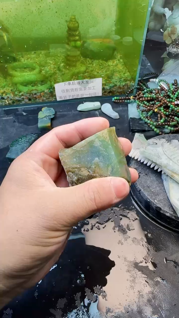 【闪购商品】翡翠颈饰未镶嵌187天然翡翠