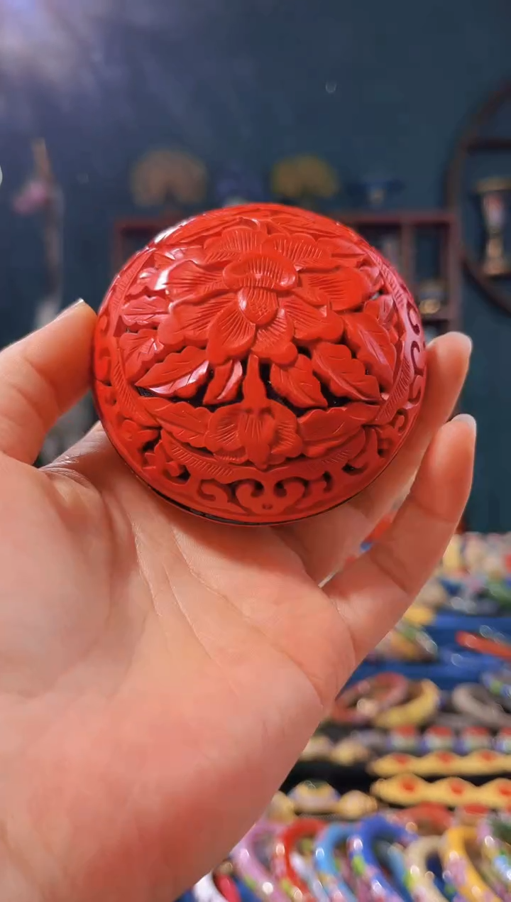 【闪购商品】非遗绝技 雕漆首饰盒