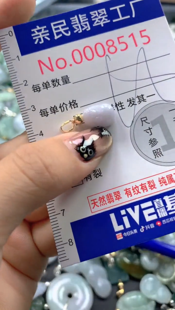 颈饰未镶嵌翡翠8515
