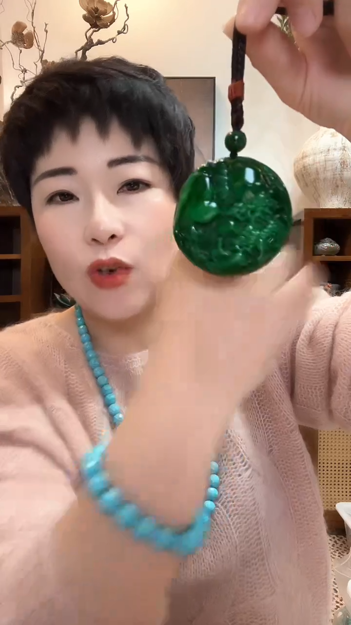 吊坠(赠链)未镶嵌翡翠595