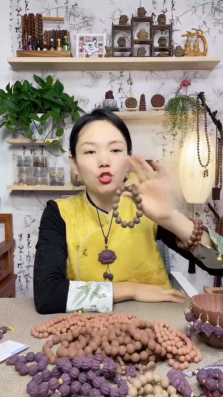 泥塑抱补单圈手串