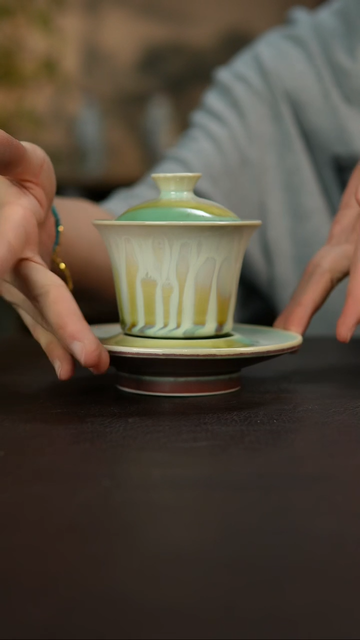 杯景德镇陶瓷杯碗柴烧多人