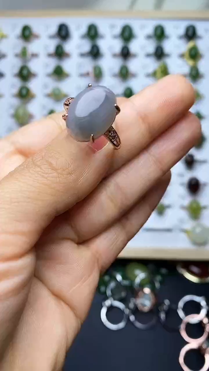 【闪购商品】和田玉戒指未镶嵌1