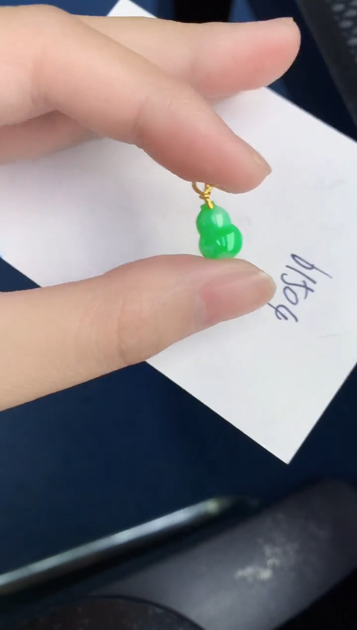 【闪购商品】翡翠颈饰18K金镶嵌000000000